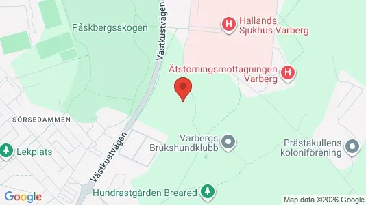 Apartments for rent i Varberg - kort over placeringen