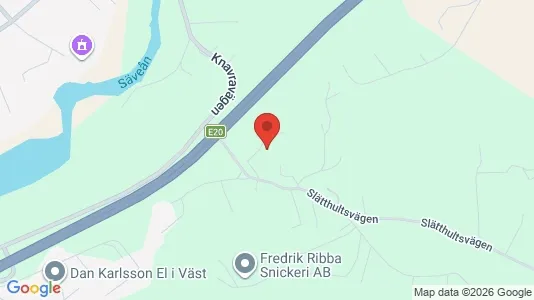 Apartments for rent i Lerum - kort over placeringen