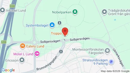 Apartments for rent i Lund - kort over placeringen