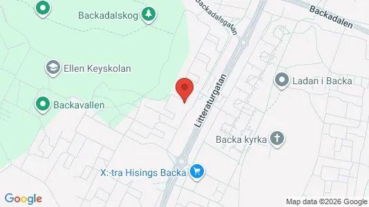 Apartments for rent i Norra hisingen - kort over placeringen