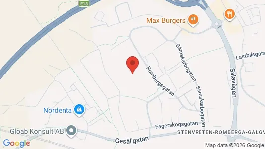 Apartments for rent i Enköping - kort over placeringen