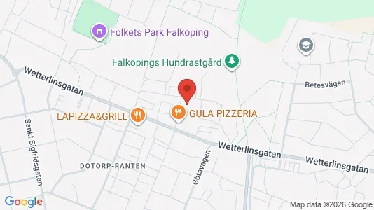Apartments for rent i Falköping - kort over placeringen