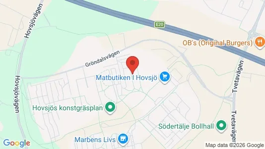 Apartments for rent i Södertälje - kort over placeringen