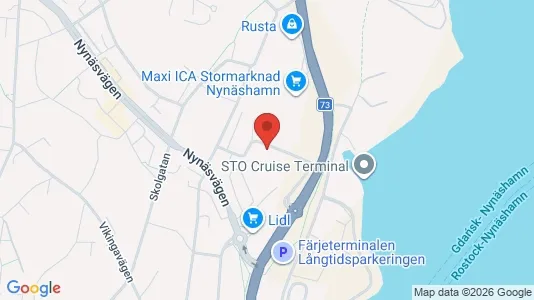 Apartments for rent i Nynäshamn - kort over placeringen