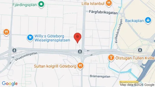 Apartments for rent i Lundby - kort over placeringen