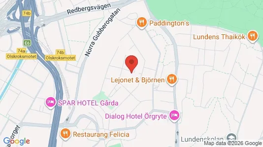 Apartments for rent i Örgryte-Härlanda - kort over placeringen