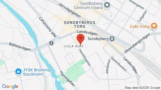 Apartments for rent i Sundbyberg - kort over placeringen