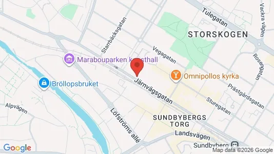Apartments for rent i Sundbyberg - kort over placeringen