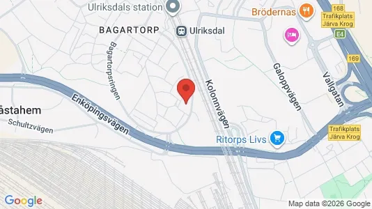 Apartments for rent i Solna - kort over placeringen