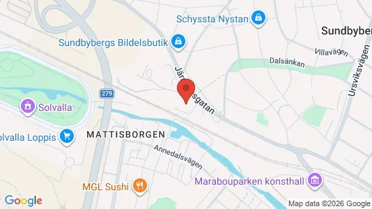 Apartments for rent i Sundbyberg - kort over placeringen