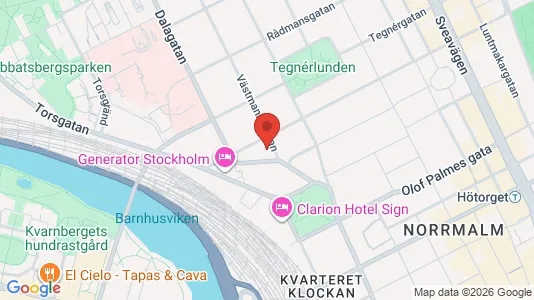 Apartments for rent i Stockholm City - kort over placeringen