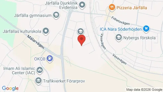 Apartments for rent i Järfälla - kort over placeringen