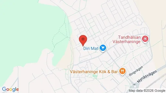 Apartments for rent i Haninge - kort over placeringen