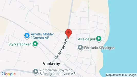 Apartments for rent i Gnesta - kort over placeringen