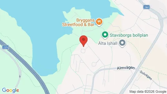 Apartments for rent i Nacka - kort over placeringen