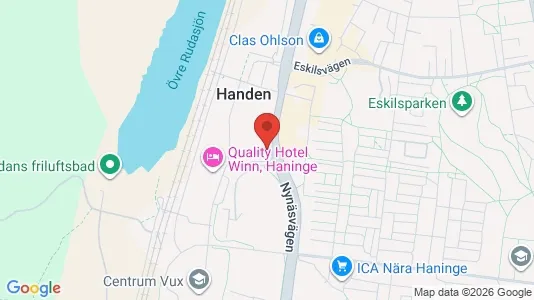 Apartments for rent i Haninge - kort over placeringen