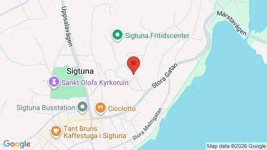 Apartments for rent i Sigtuna - kort over placeringen