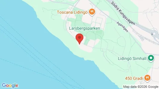 Apartments for rent i Lidingö - kort over placeringen