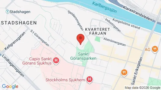 Apartments for rent i Kungsholmen - kort over placeringen