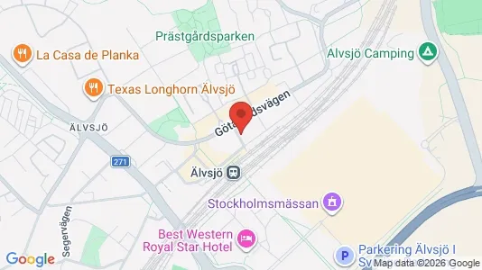 Apartments for rent i Stockholm South - kort over placeringen