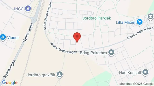Apartments for rent i Haninge - kort over placeringen