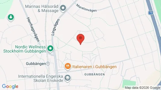 Apartments for rent i Stockholm South - kort over placeringen