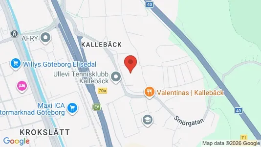 Apartments for rent i Örgryte-Härlanda - kort over placeringen