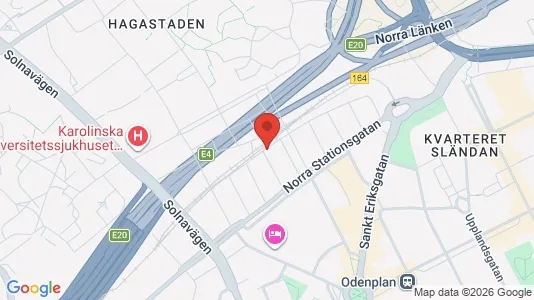 Apartments for rent i Vasastan - kort over placeringen
