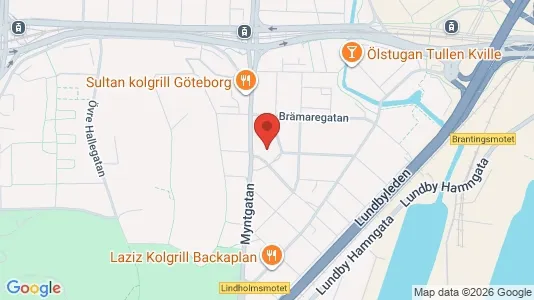 Apartments for rent i Lundby - kort over placeringen