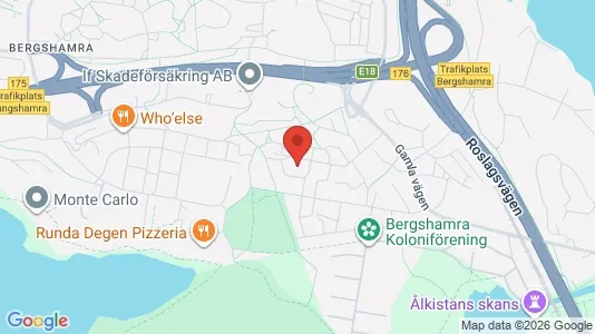 Apartments for rent i Solna - kort over placeringen