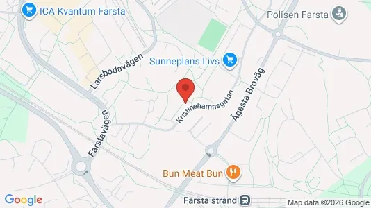 Apartments for rent i Stockholm South - kort over placeringen