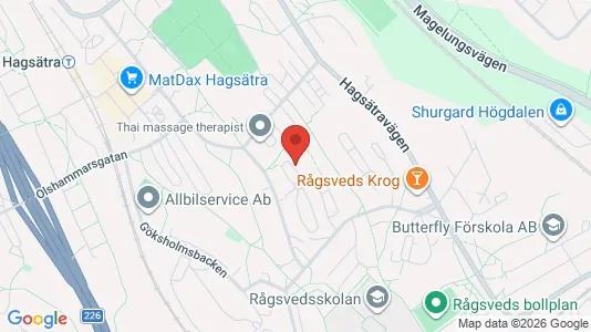 Apartments for rent i Stockholm South - kort over placeringen