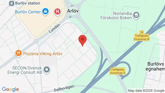 Apartments for rent i Burlöv - kort over placeringen