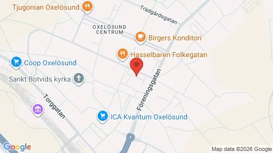 Apartments for rent i Oxelösund - kort over placeringen