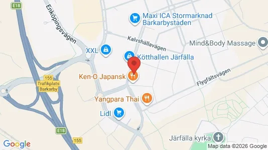 Apartments for rent i Järfälla - kort over placeringen