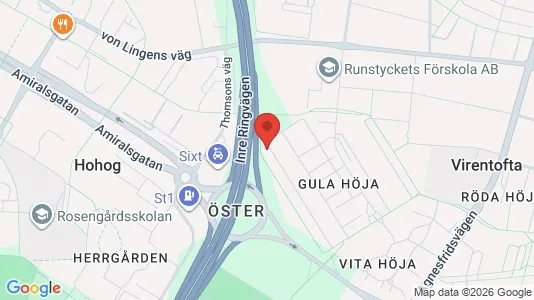 Apartments for rent i Husie - kort over placeringen