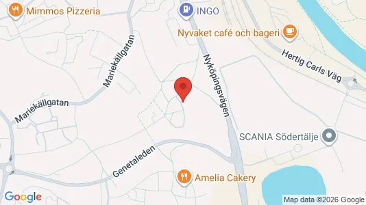 Apartments for rent i Södertälje - kort over placeringen