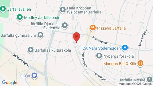 Apartments for rent i Järfälla - kort over placeringen