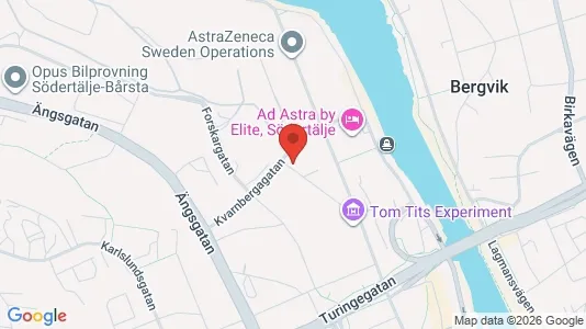 Apartments for rent i Södertälje - kort over placeringen