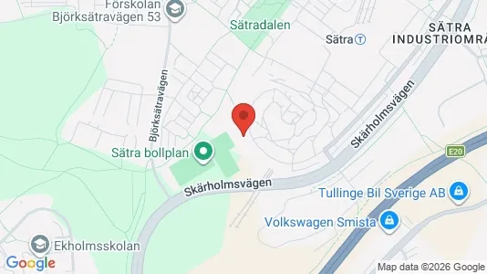 Apartments for rent i Stockholm South - kort over placeringen