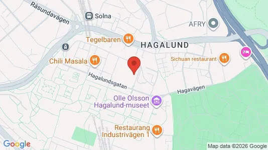 Apartments for rent i Solna - kort over placeringen
