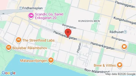 Apartments for rent i Kungsholmen - kort over placeringen