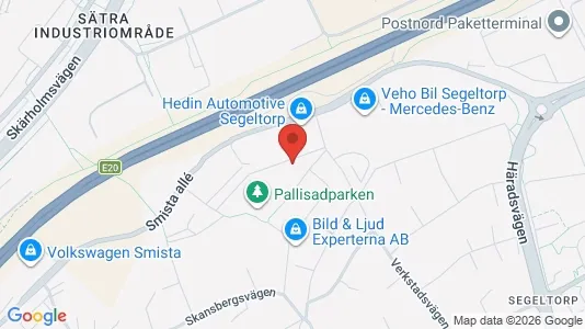 Apartments for rent i Huddinge - kort over placeringen
