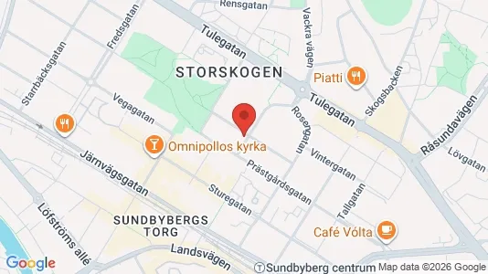 Apartments for rent i Sundbyberg - kort over placeringen