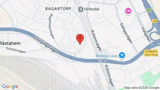 Apartments for rent i Solna - kort over placeringen