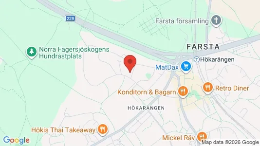 Apartments for rent i Stockholm South - kort over placeringen