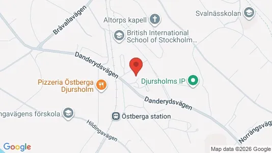Apartments for rent i Danderyd - kort over placeringen