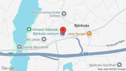 Apartments for rent i Nacka - kort over placeringen