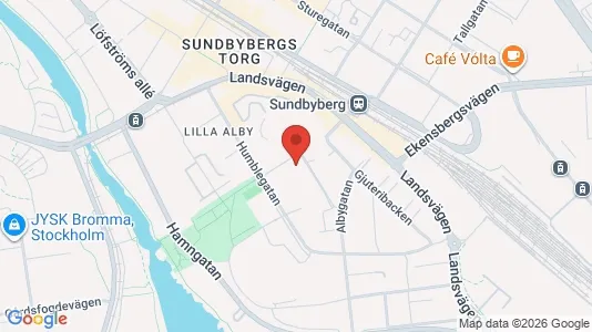 Apartments for rent i Sundbyberg - kort over placeringen