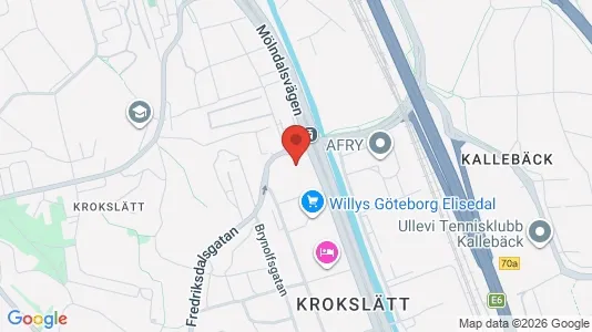 Apartments for rent i Johanneberg - kort over placeringen